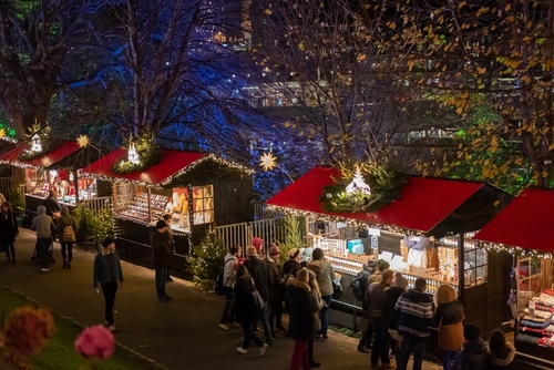 【英國聖誕市集】3. East Princes Street Gardens Christmas Market（愛丁堡王子街東花園聖誕市集）