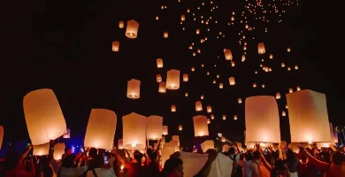 치앙마이의 등불 축제! 구시가지 명소 안내